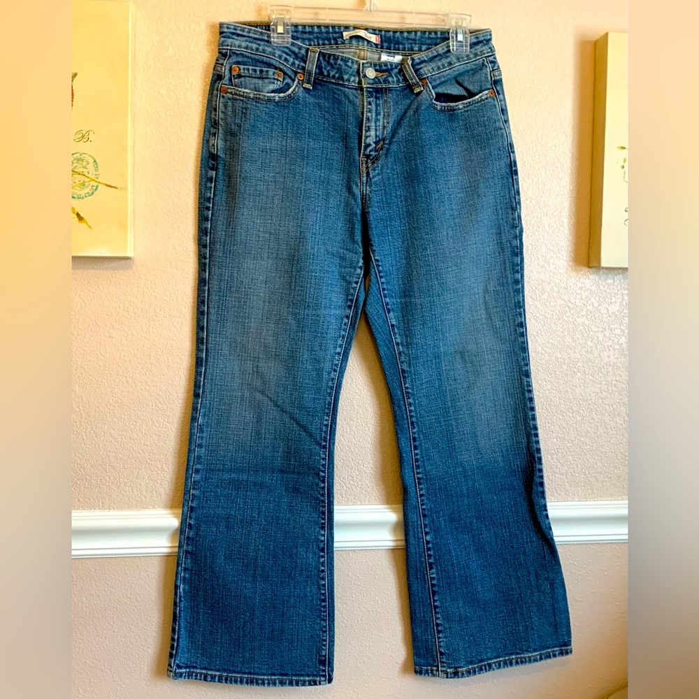 Levi’s 515 Bootcut Blue Jeans Size 12